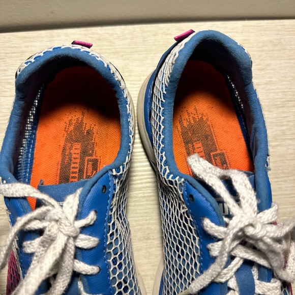 PUMA Women's Faas 250 Running Shoe Blue Pink White women's size 8 - Picture 10 of 13